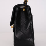 Chanel 1990s Lambskin Mini Square Flap Bag 24K GP