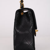 Chanel 1990s Lambskin Mini Square Flap Bag 24K GP