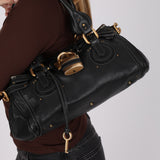 Chloe Black Leather Medium Paddington