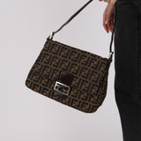 Fendi Zucca Mamma Forever Baguette