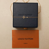 Louis Vuitton 18K Yellow Gold Pandantif Pendant Choker Necklace