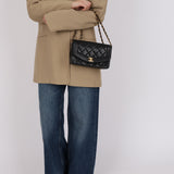 Chanel 1996 Lambskin Small Diana Bag 24K GP