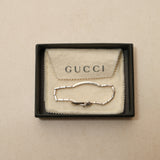 Gucci Sterling Silver Buckle Bracelet