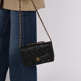Chanel 1996 Lambskin Small Diana Bag 24K GP