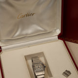 Cartier Santos Garbe Stainless Steel Watch 25mm