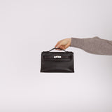 Hermès 2005 Ebene Evercolor Kelly Pochette