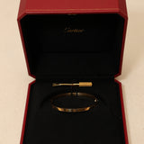 Cartier 18K Yellow Gold Small Love Bracelet 16