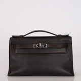 Hermès 2005 Ebene Evercolor Kelly Pochette