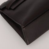 Hermès 2005 Ebene Evercolor Kelly Pochette