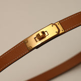 Hermès 2020 Gold Epsom Kelly 18 Pocket Belt