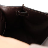 Hermès 2005 Ebene Evercolor Kelly Pochette