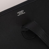 Hermès 2005 Noir Epsom Evelyne GM PHW