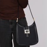 Gucci Canvas G Square Jackie Hobo