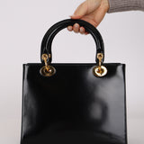 Dior 1997 Patent Medium Lady Bag