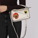 Limited Edition Loewe x Joe Brainard 10th Anniversary Pansies Small Puzzle Bag