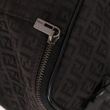 Fendi Black Zucchino Canvas Vanity Bag