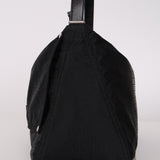 Fendi Black Micro Zucchino XL Zip Mamma Forever