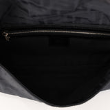 Fendi Canvas Black Baguette Bag SHW