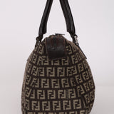 Fendi Zucchino East-West Boston Bag