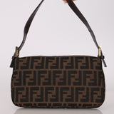 Rare Fendi Zucca Baguette GHW