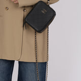Limited Edition Chanel 2020 Calfskin Stitched Cup Of Tea Handle Bag