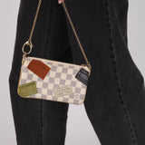 Louis Vuitton Damier Azur Trunks Milla Pochette MM