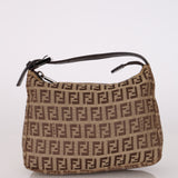 Fendi Tan Zucchino Mini Pouch