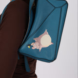Limited Edition Loewe x Studio Ghibli Lagoon Blue Calfskin 'Boh Mouse' Small Puzzle Bag