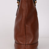 Gucci Calfskin Bamboo Medium Diana Round Tote