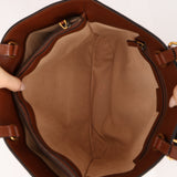 Gucci Calfskin Bamboo Medium Diana Round Tote