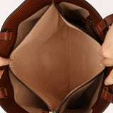 Gucci Calfskin Bamboo Medium Diana Round Tote