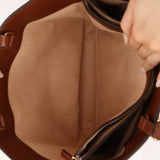 Gucci Calfskin Bamboo Medium Diana Round Tote