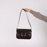 Gucci Chocolate Horsebit 1955 Shoulder Bag