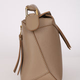 Loewe Taupe Small Puzzle Edge Bag