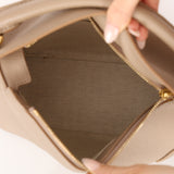 Loewe Taupe Small Puzzle Edge Bag