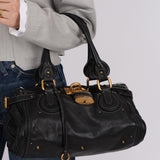 Chloe Black Medium Paddington Bag