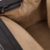Bottega Veneta Black Intrecciato East West Frame Bag