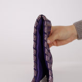 Bottega Veneta Anaconda Intrecciato Turnlock Clutch