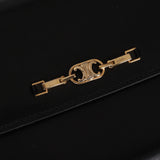 Celine Boxcalf Triomphe Chain Shoulder Bag