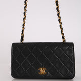 Chanel 1989 Lambskin Full Flap Bag 24K GP