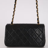 Chanel 1989 Lambskin Full Flap Bag 24K GP
