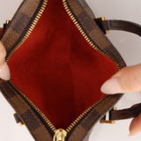 Louis Vuitton Damier Ebene Manosque Bag and Louis Vuitton Mini Bag