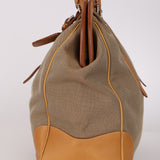 Prada Corda Logo Jacquard Large Frame Tote