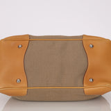 Prada Corda Logo Jacquard Large Frame Tote