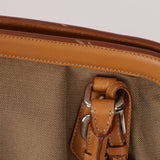 Prada Corda Logo Jacquard Large Frame Tote