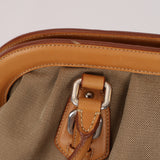 Prada Corda Logo Jacquard Large Frame Tote