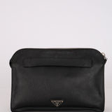 Prada Saffiano Lux Leather Business Clutch
