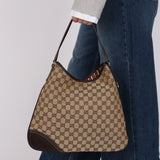 Gucci GG Canvas New Britt Hobo