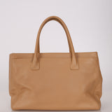 Chanel 2005 Beige Executive Cerf Medium Tote 24K GP