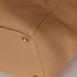 Chanel 2005 Beige Executive Cerf Medium Tote 24K GP